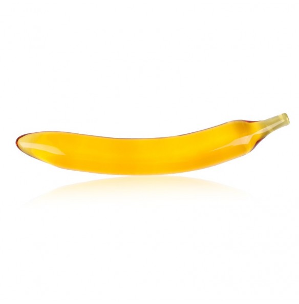 Mizzzee Crystal Penis Dildo (Yellow)
